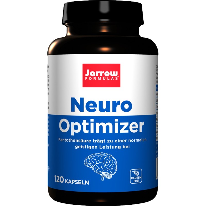 Neuro Optimizer mit Pantothensäure MHD bis Ende Juli 2025, deutsches Etikett